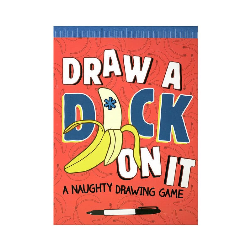Games - Adult Party Games Draw a Dick On It: Naughty Drawing Game