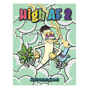 Games - Adult Party Games High AF 2 Coloring Book