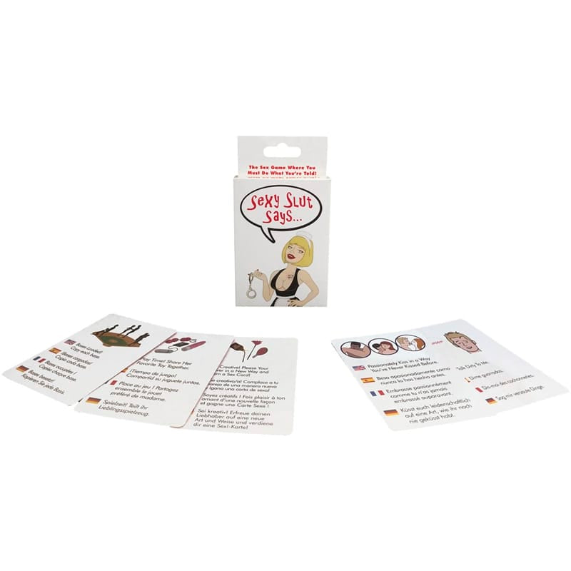 Games - Adult Party Games Sexy Slut Says... Card Game