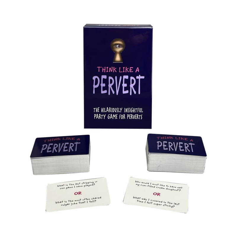 Games - Adult Party Games Think Like a Pervert Game