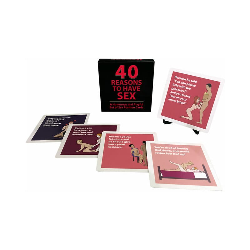 Games - Couples 40 Reasons to Have Sex Cards