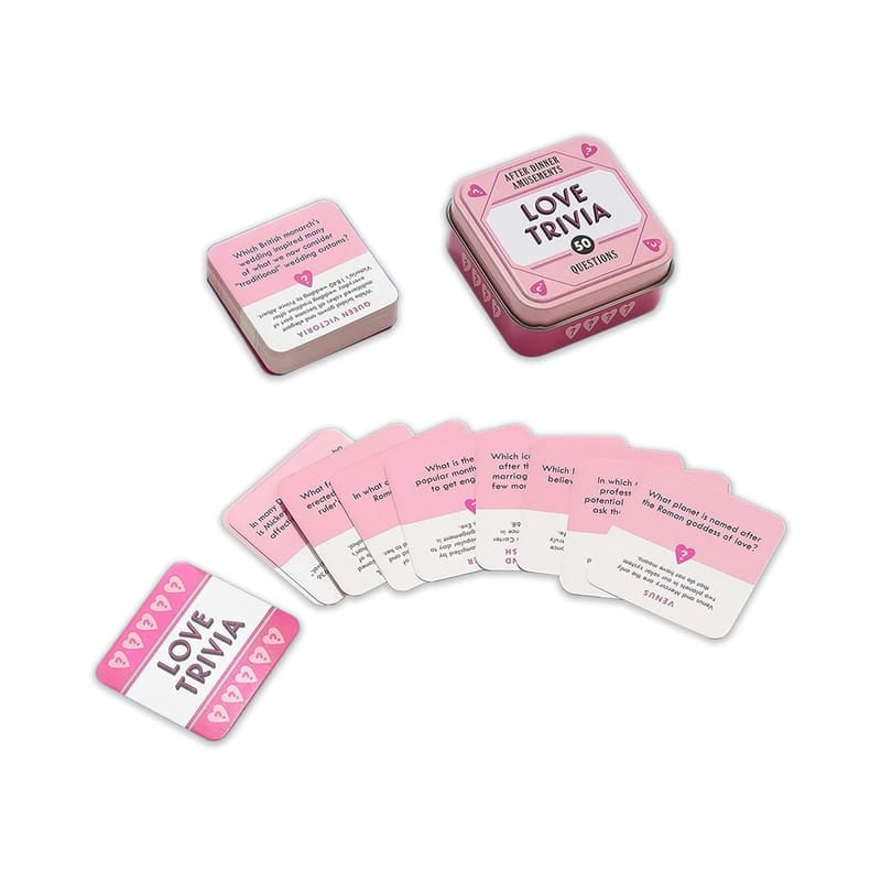 Games - Couples Love Trivia 50 Questions Game