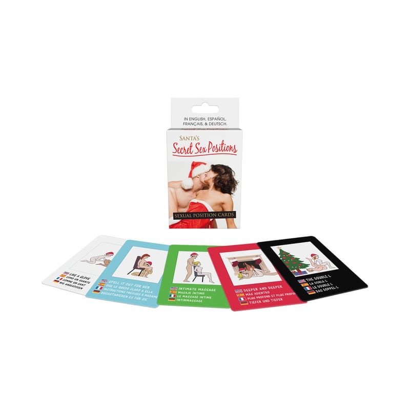 Games - Couples Santa's Secret Sex Positions Cards