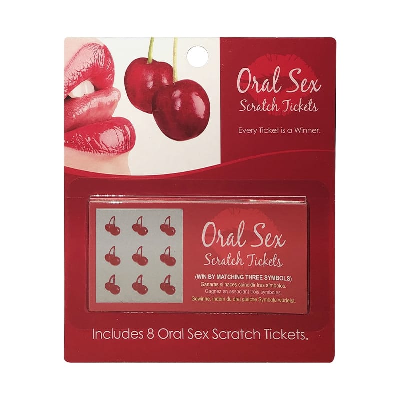 Games - Coupons & Scratchers Oral Sex Scratch Tickets