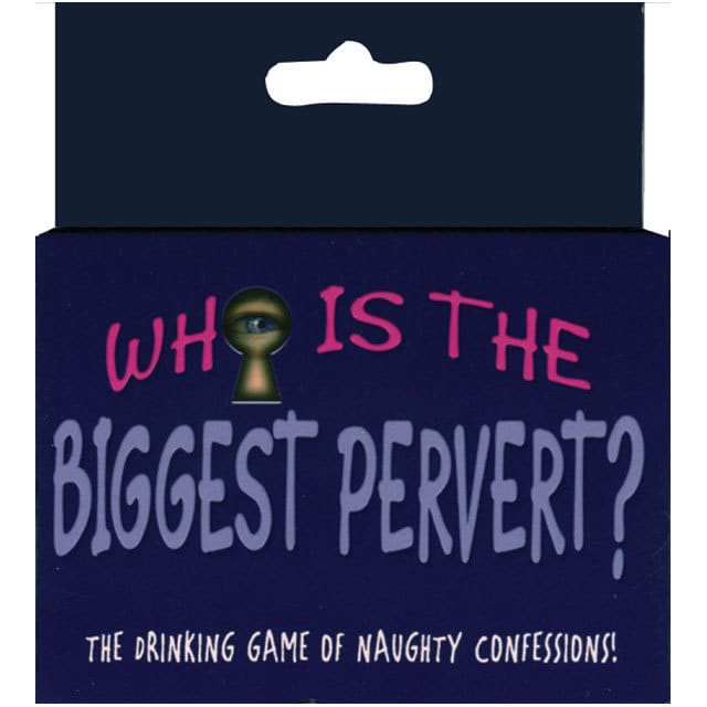 Games - Drinking Whos The Biggest Pervert Card Game