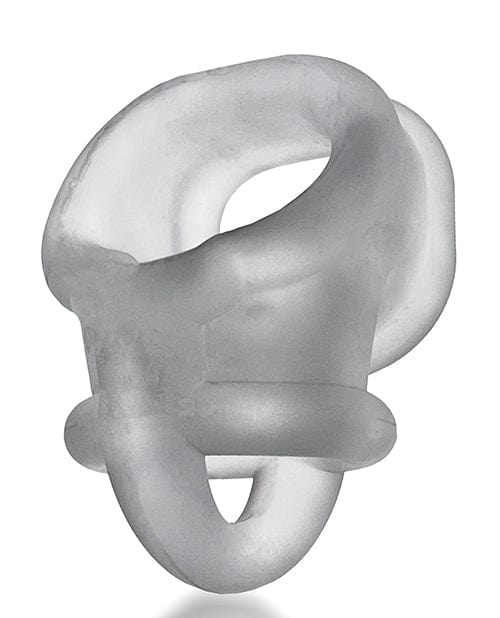 Gay & Lesbian Products Oxballs Ballsling Ball Split Sling - Clear Ice