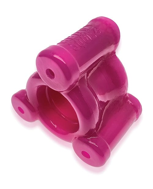 Gay & Lesbian Products Oxballs Heavy Squeeze Ballstretcher - Hot Pink
