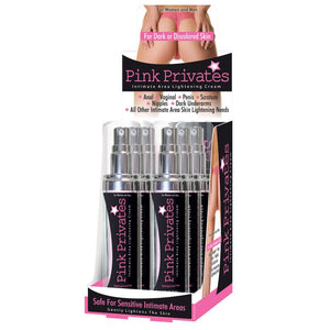 Health & Beauty Pink privates 1 oz 6pc bottle counter display