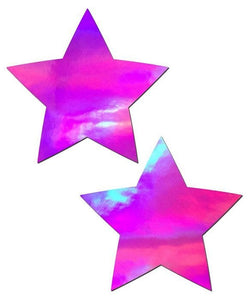 Holiday Items PASTEASE HOLOGRAPHIC STAR PINK