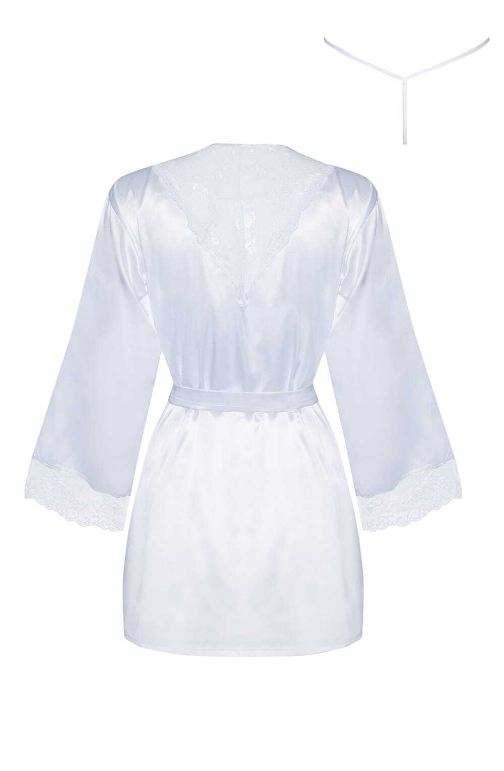 Honeymoon WHITE / ONE SIZE (S-L) Beauty Night BN6672 Sherie Peignoir White