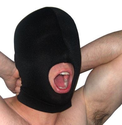 Hoods and Blindfolds Premium Spandex Hood with Mouth Opening