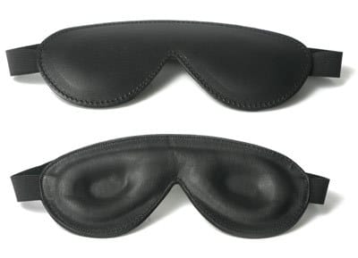 Hoods and Blindfolds Strict Leather Padded Blindfold