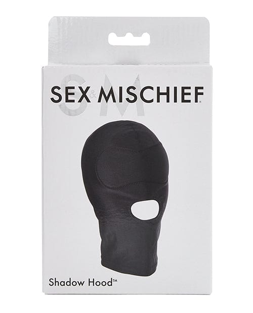 Sex & Mischief Shadow black sensory deprivation hood with padded eye area
