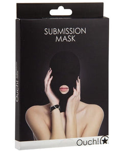 Hoods Shots Ouch Submission Mask - Black