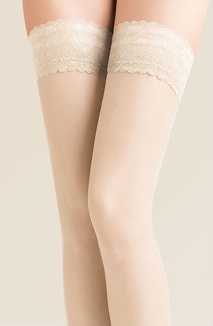 Hosiery Gabriella Calze 200 Hold Ups Ivory