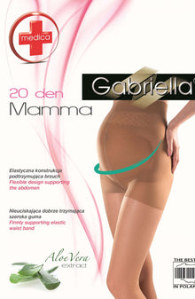Hosiery Gabriella Classic Mamma 20 Tights Beige