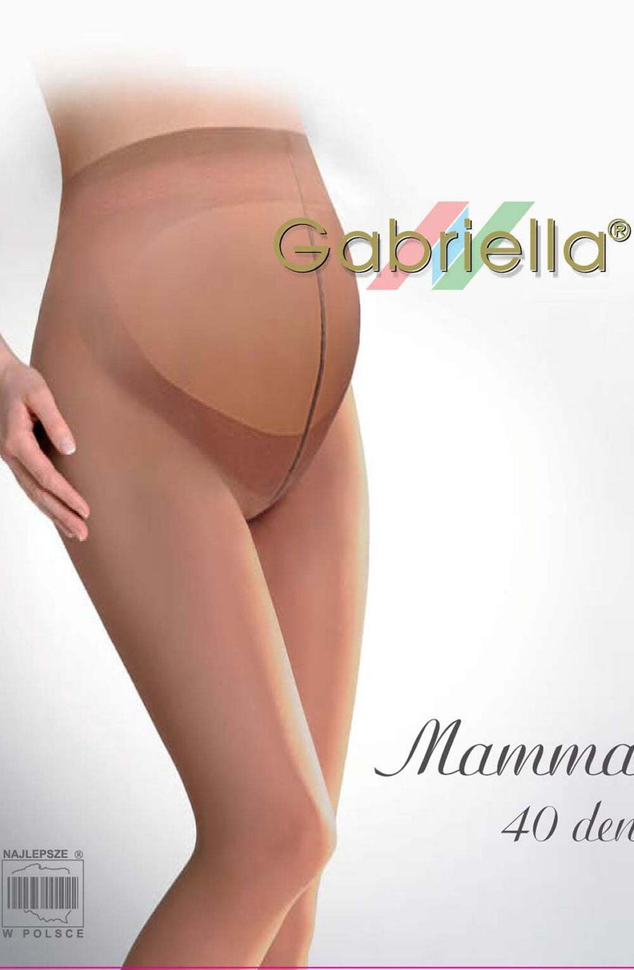 Hosiery Gabriella Classic Mamma 40 Tights Beige