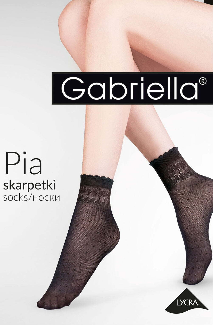 Hosiery BLACK / ONE SIZE Gabriella Pia Socks Black
