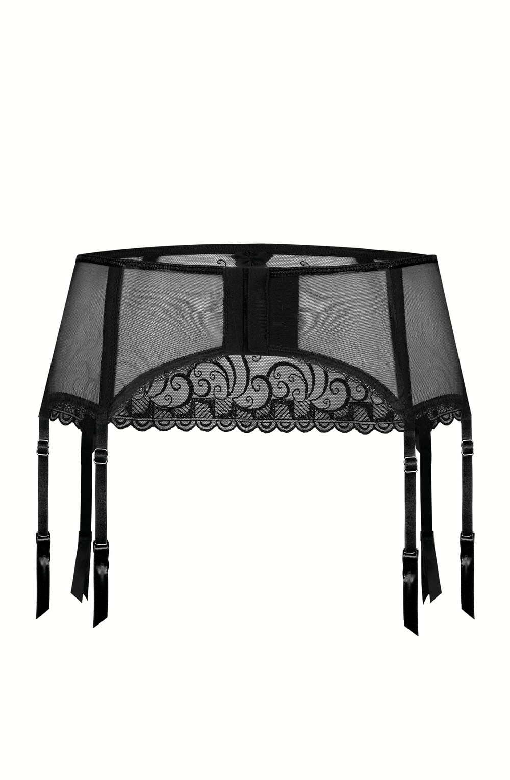 Hosiery Roza Anuk Suspender Belt Black