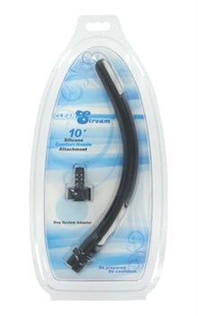 Hygiene, Enema & Douche CleanStream 10-Inch Silicone Comfort Nozzle - Black