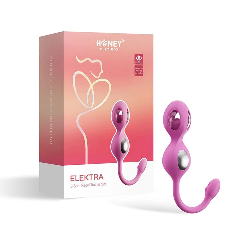Kegels & Balls HPB Elektra App E-Stim Kegel Set Pink