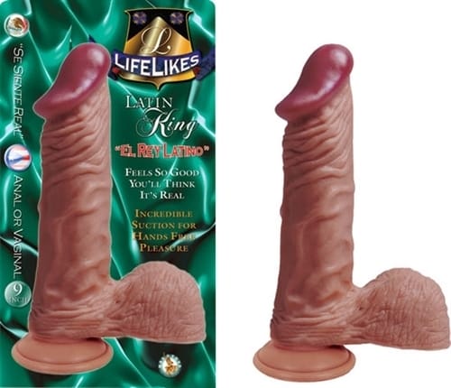 Large & Thick Dildos Lifelike Latin King 9 Inch