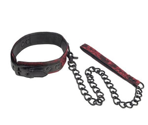 Leashes Scandal Collar With Leash