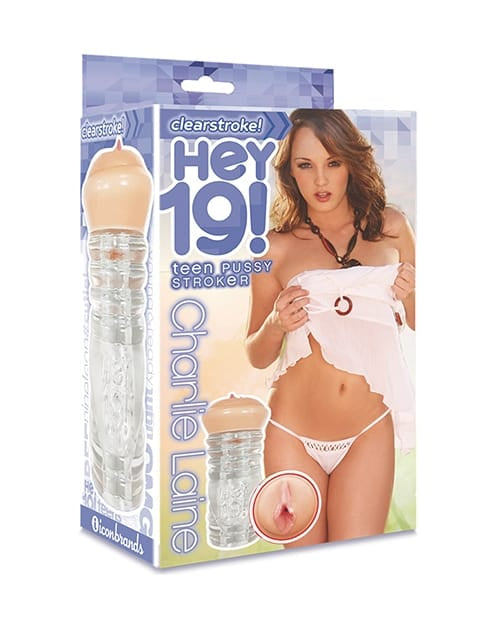 Lifelike Pussy - Masturbators Hey 19! ClearStroke - Charlie Laine