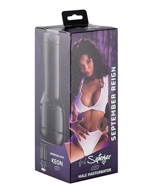 Lifelike Pussy - Masturbators Kiiroo Feel September Reign Textured Stroker - KEON Compatible