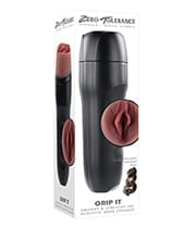 Lifelike Pussy - Masturbators Zero Tolerance Grip It Vaginal Stroker - Dark