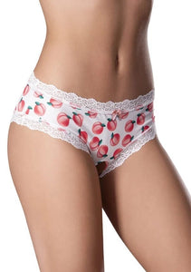 Lingerie & Clothing Crotchless boy short s/m peach
