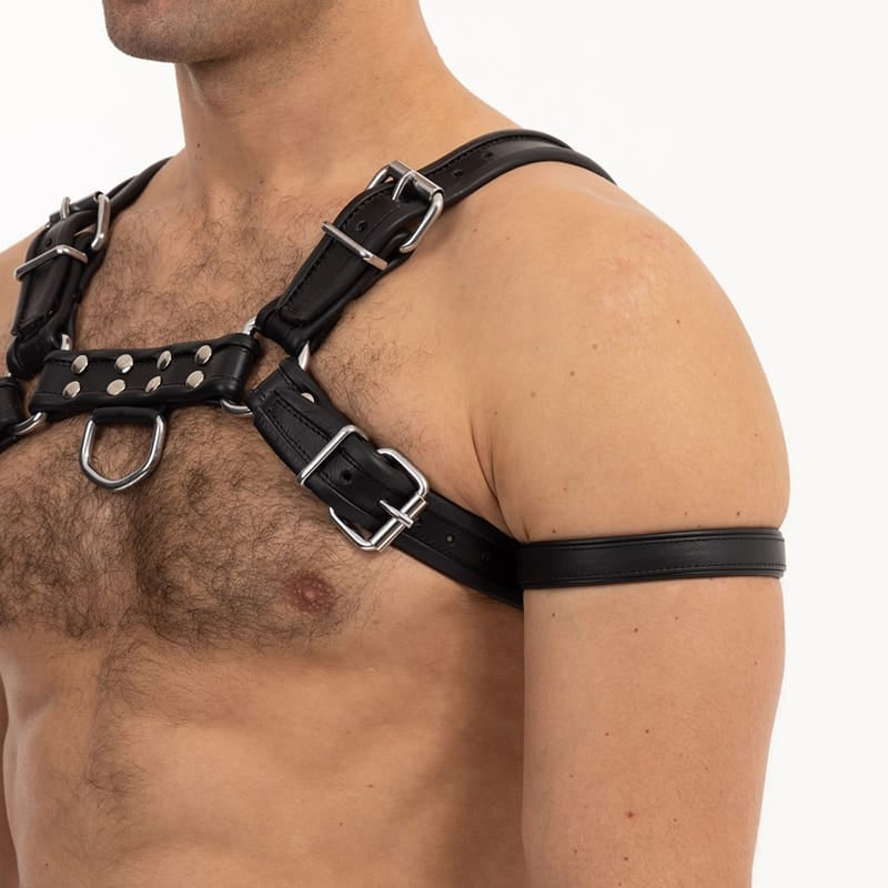 Lingerie - Fetish Wear Prowler Red Bicep Band Black