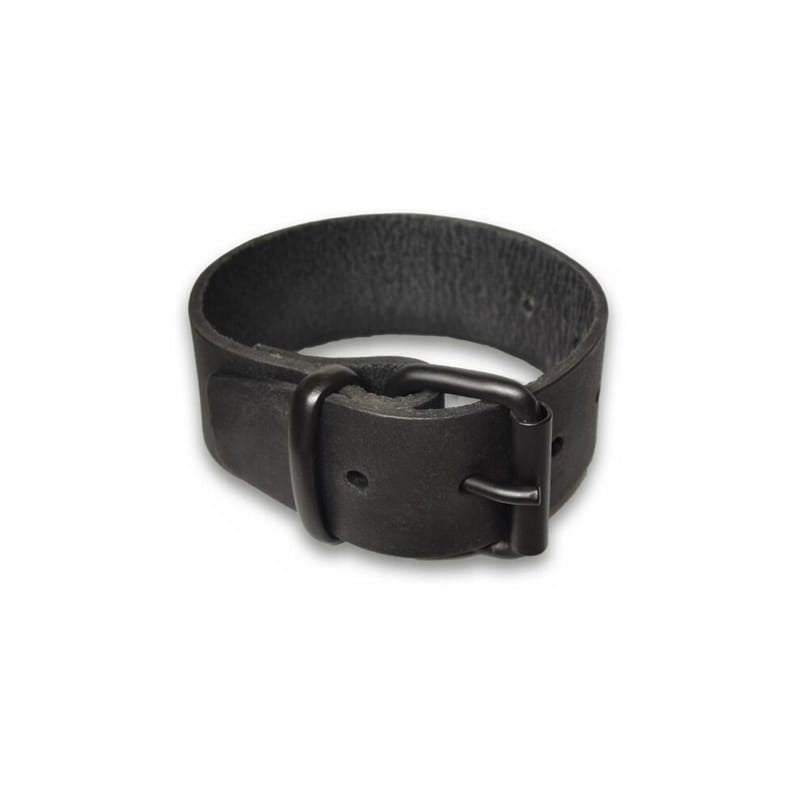 Lingerie - Fetish Wear Prowler RED Leather Buckle Bicep Band Xl