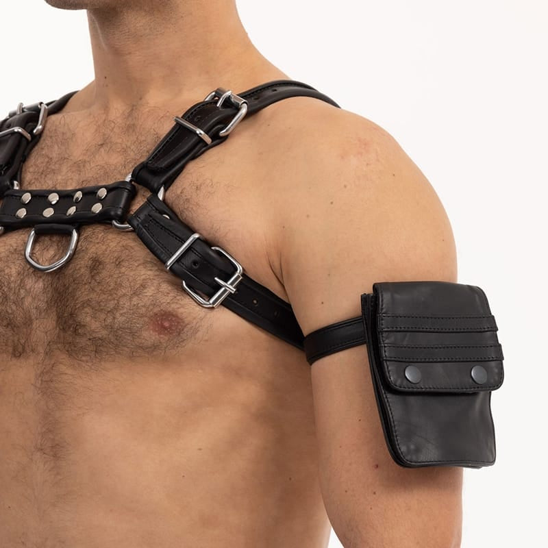 Lingerie - Fetish Wear Prowler Red Leather Wallet Black