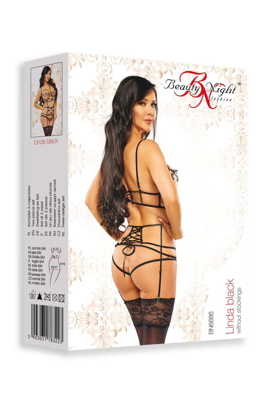 Lingerie Sets Beauty Night BN6686 Linda Black