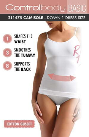 Lingerie Sets Control Body 211475 Shaping Camisole Nero
