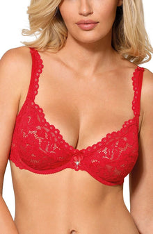 Lingerie Sets Roza Newia Red Soft Cup