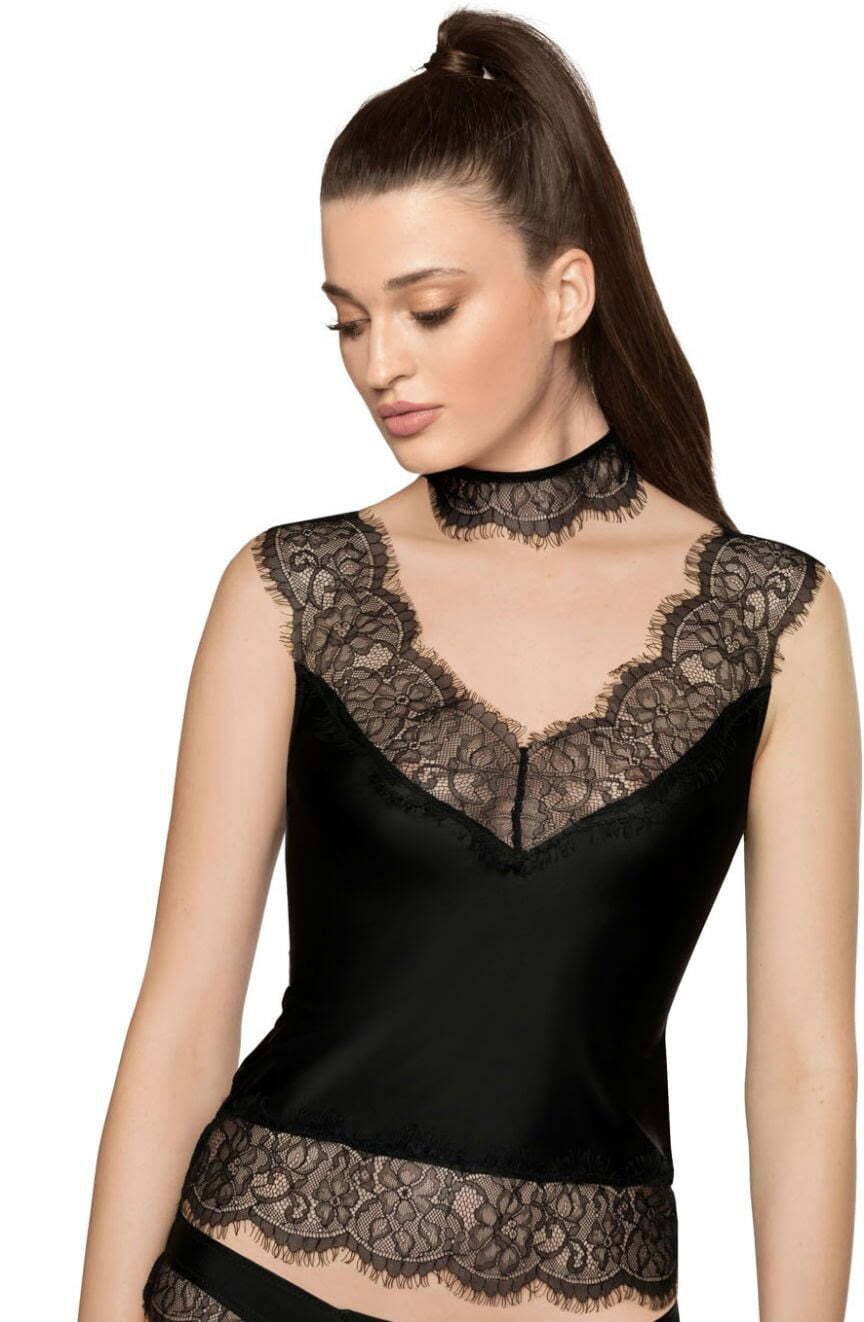 Lingerie Sets Roza Sija Black Shirt