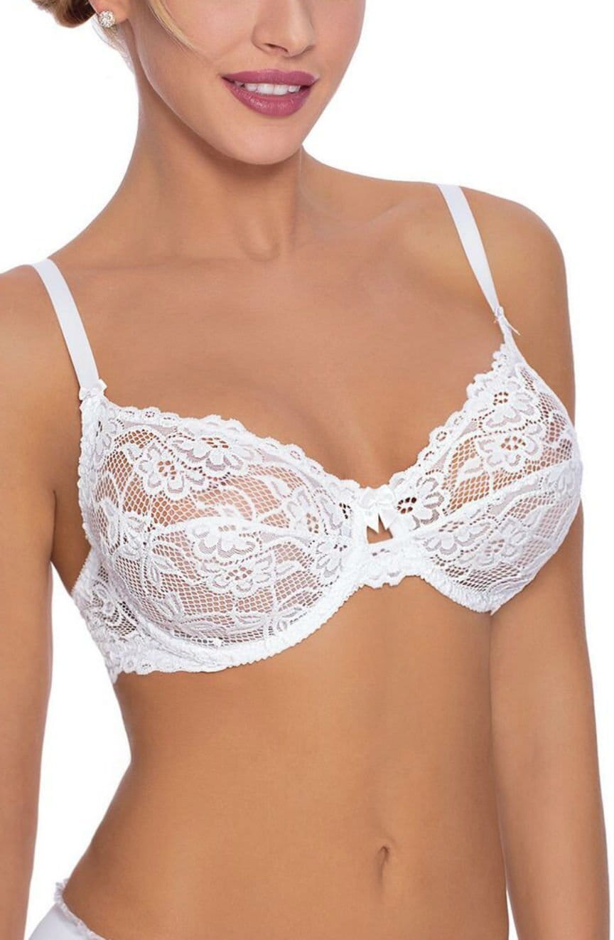Lingerie Sets Roza Sisi White Bra
