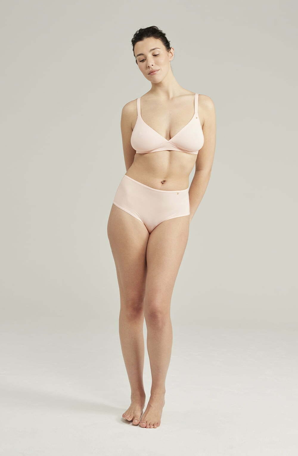 Lingerie Sets The Second Skin Stretch Easy Does It Bralette Blush Pink