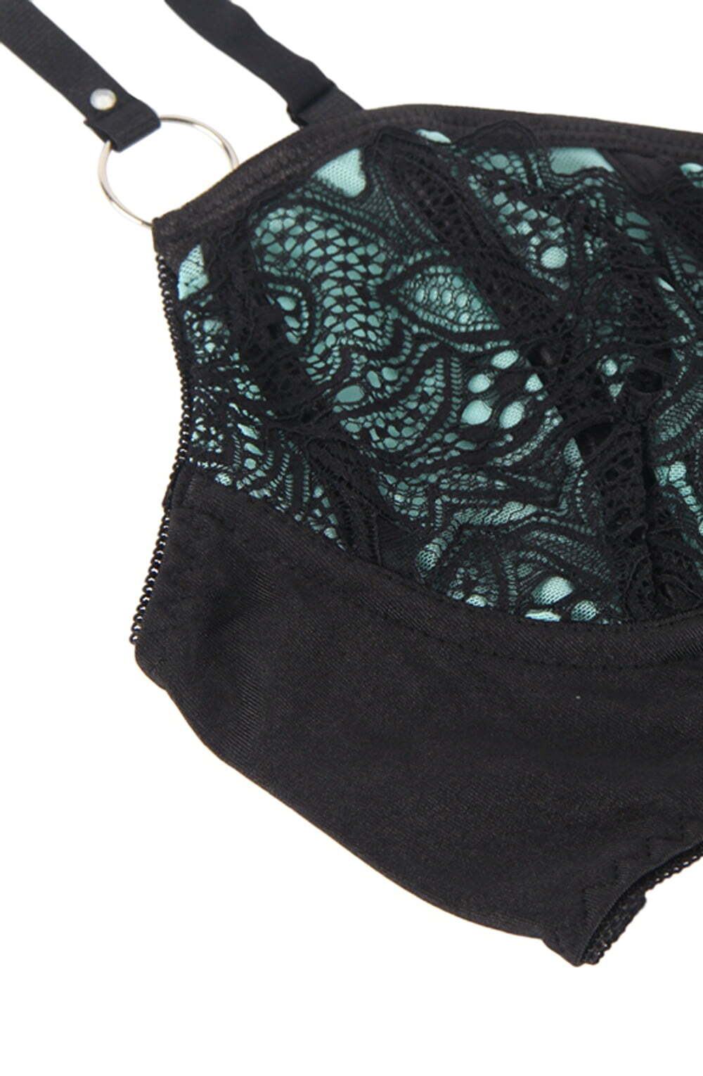 Lingerie Sets YesX YX830 Underwired Bra & Brief Set – Blue/Black