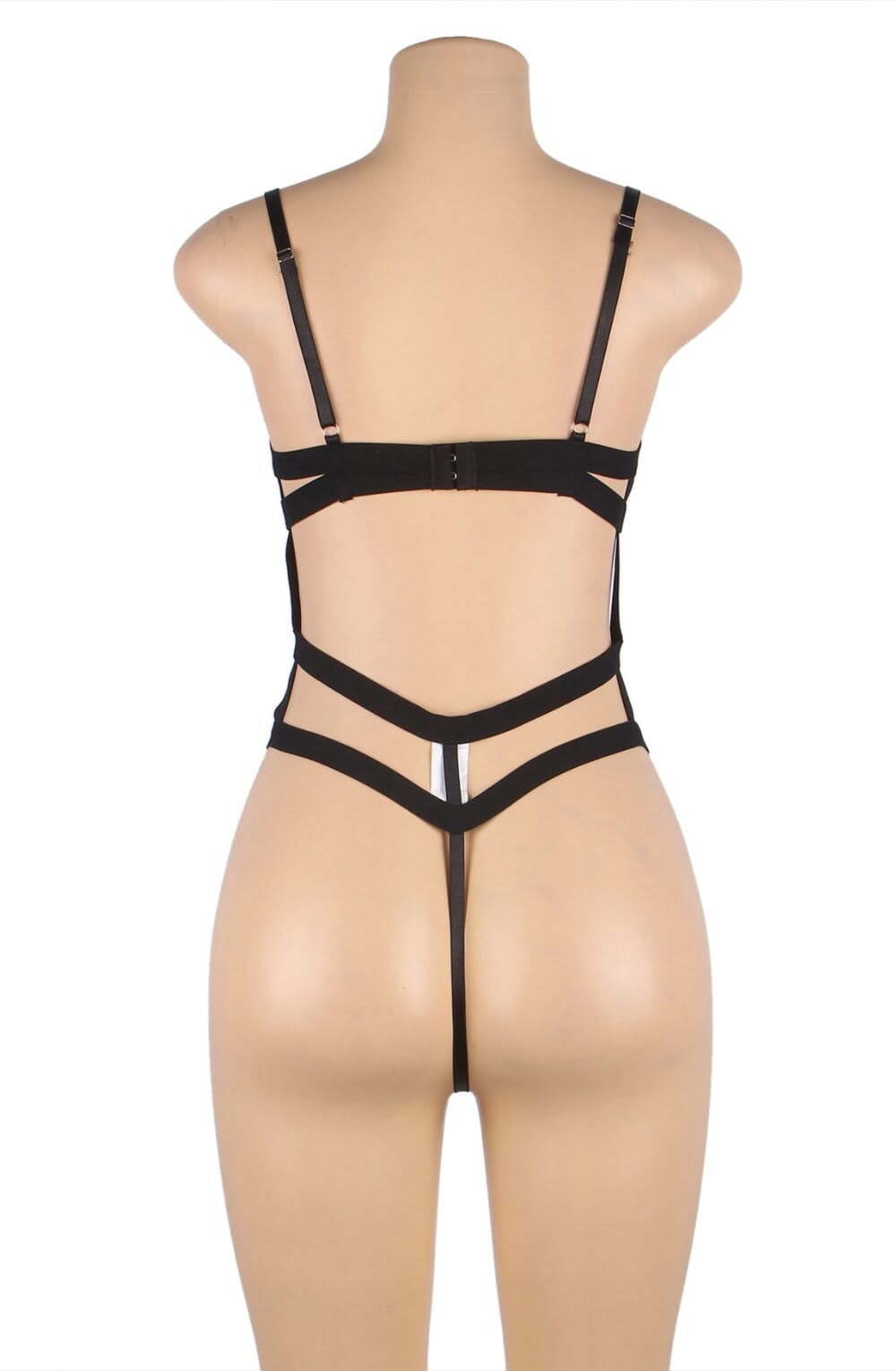 Lingerie Sets YesX YX844 Bodysuit Black
