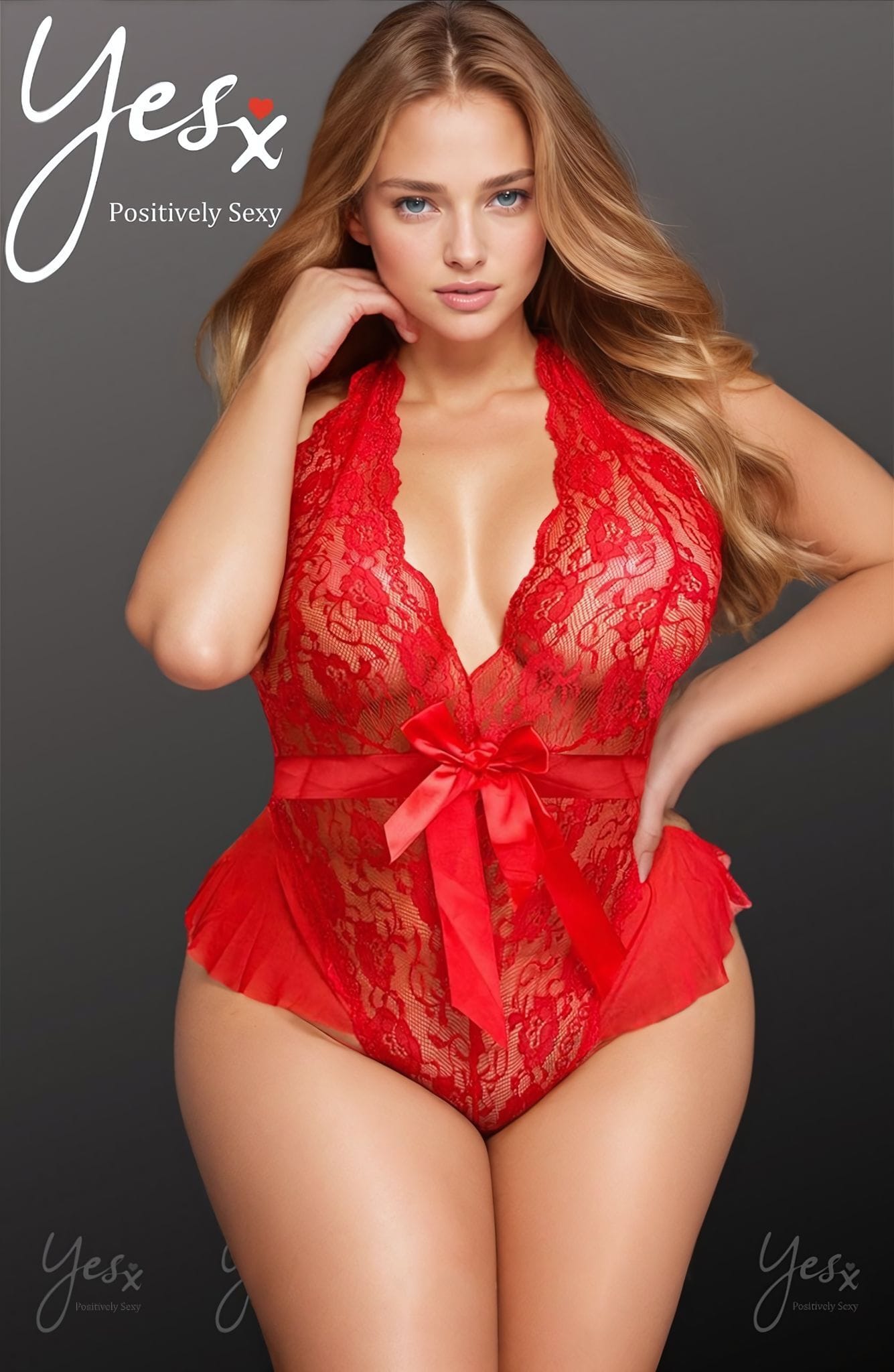 Lingerie Sets YesX YX856Q Hot Red Teddy