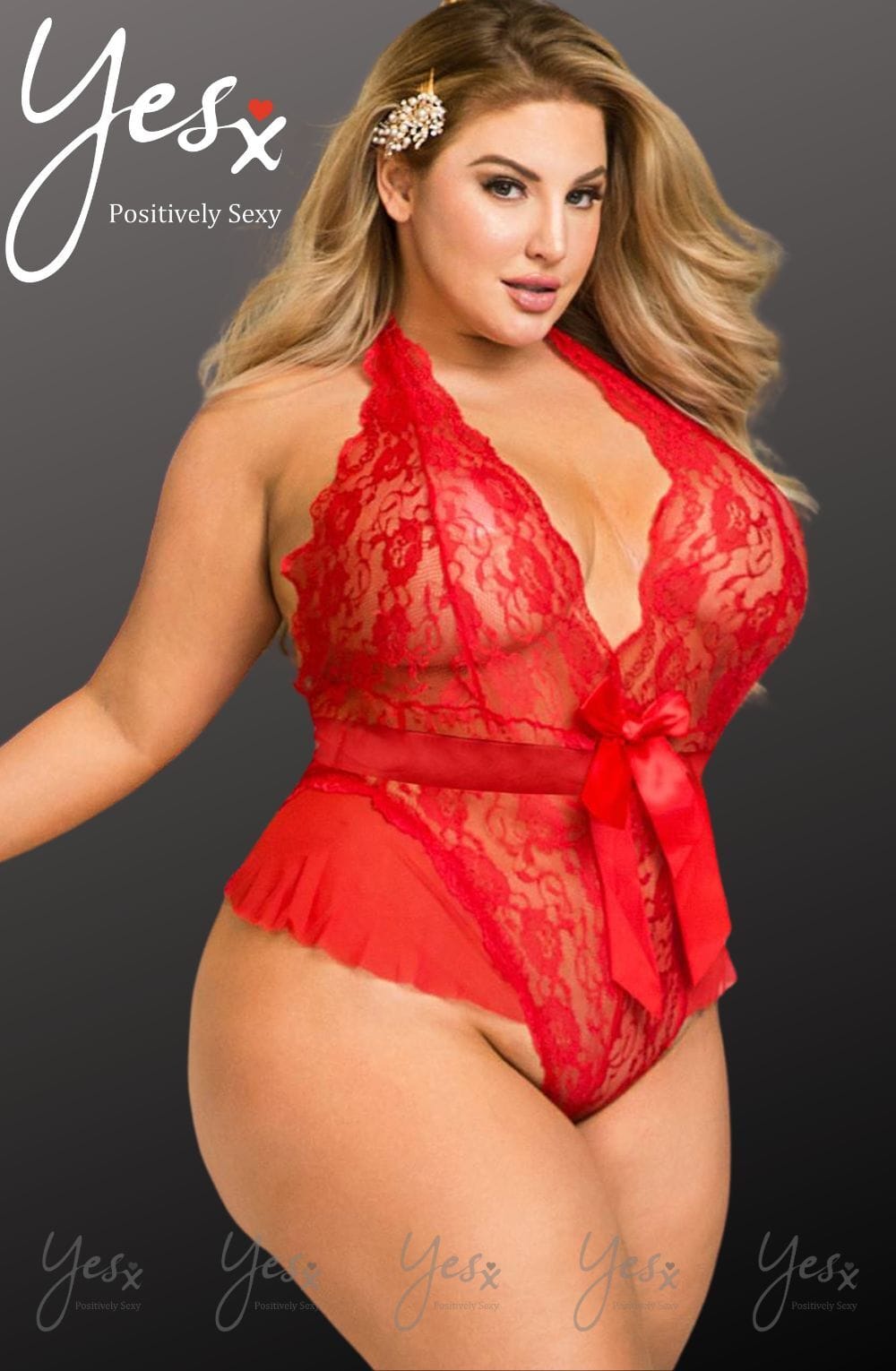 Lingerie Sets YesX YX856Q Hot Red Teddy