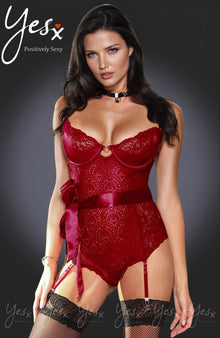 Lingerie Sets YesX YX951 Red Body