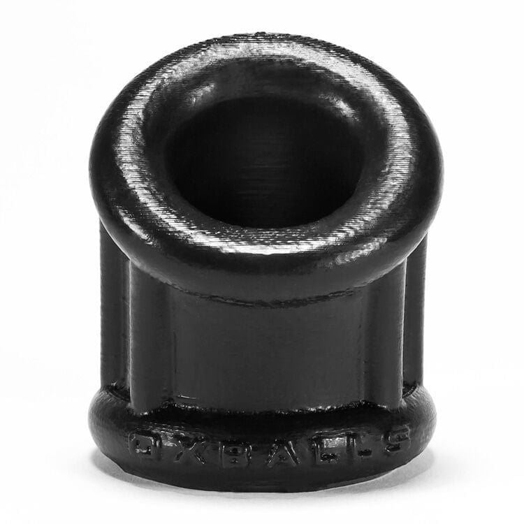 Love Rings Bent-1 curved ballstretcher oxballs silicone smoosh blk (net)