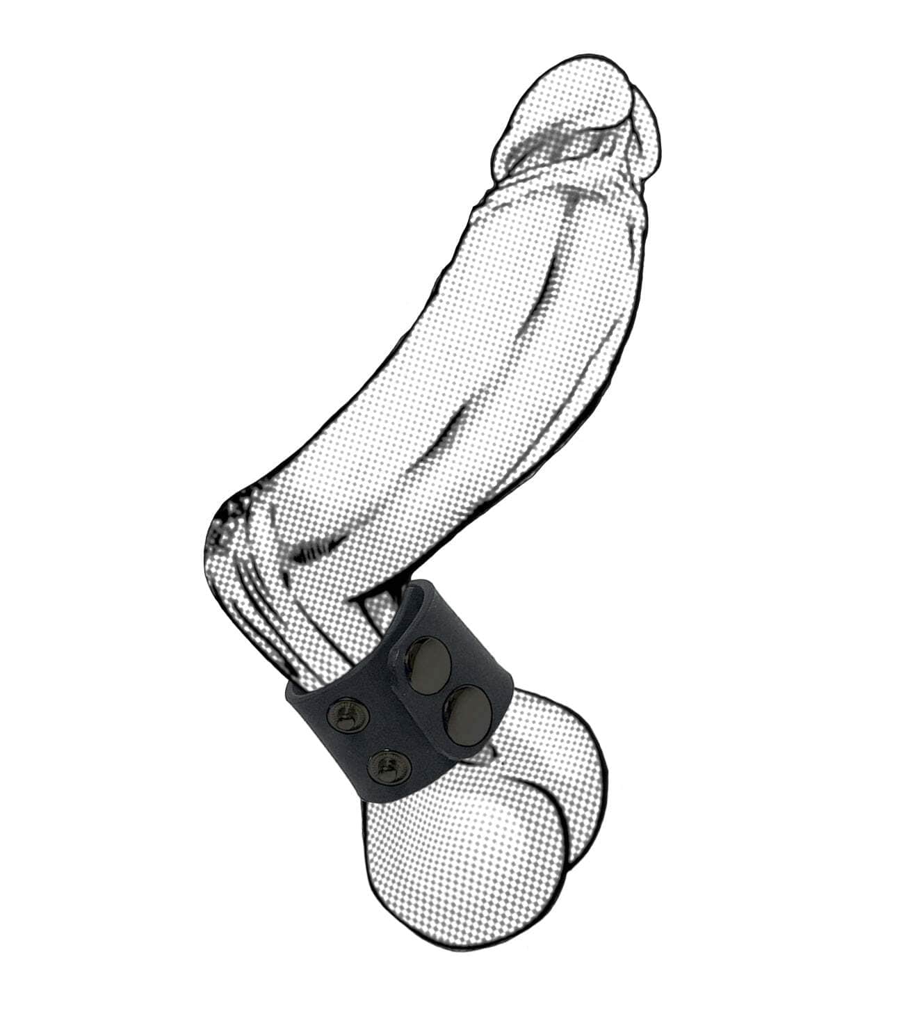 Love Rings Boneyard ball strap black