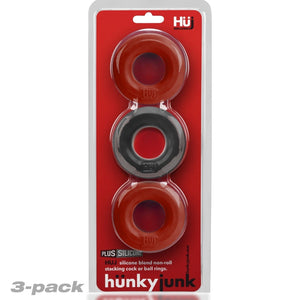 Love Rings Hunkyjunk huj c-ring 3pk cherry & tar ice (net)