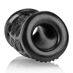 Love Rings Morph sleek geometric pattern ballstretcher silicone smoosh black (net)