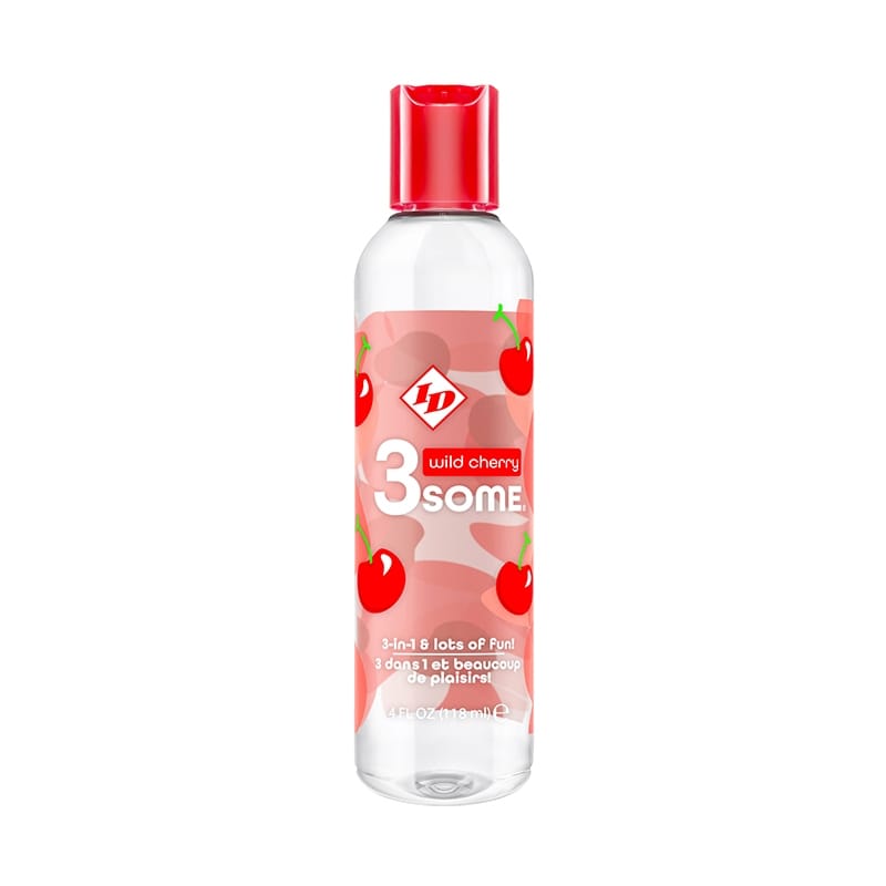 Lube - Flavored ID 3some Wild Cherry Water-Based Lube